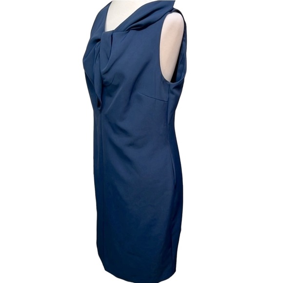 Abby Glass Twisted Neck Bow Dress - Picture 3 of 7